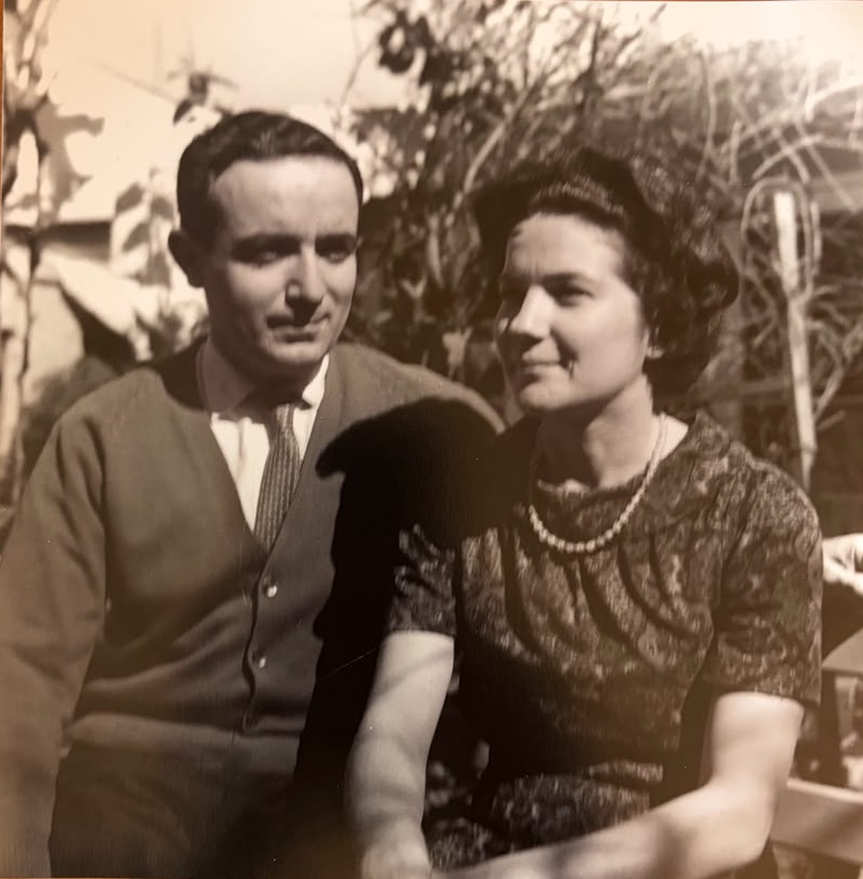Guillermo Blanco junto a Lucía Cristi